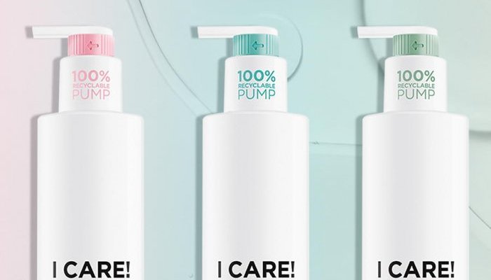 Aptar's world first mono-material pump, for 100% recyclable packs