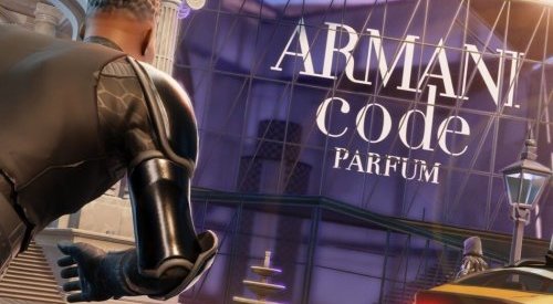 Armani Beauty fait entrer le parfum dans le métavers avec Fortnite