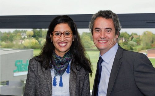 Ms Fatima-Zahra Rzin and Mr Jean-Philippe Cosson