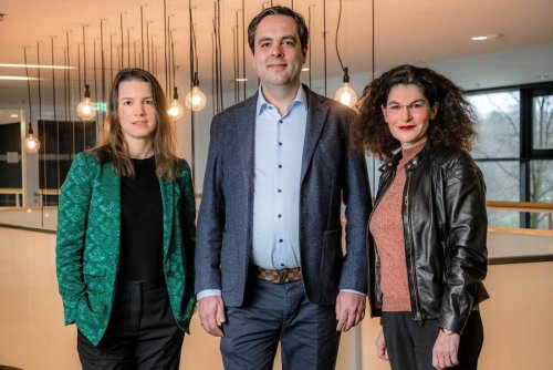 From left to right: Vanessa Stützle, Sebastian Kraus, Tina Müller (Photo:...
