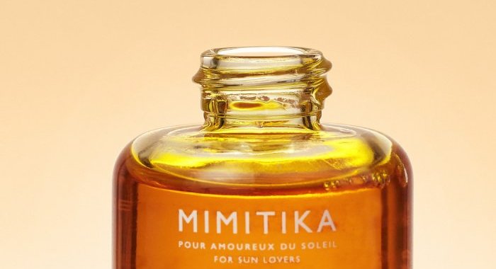 Pour sa première gamme de soins Mimitika choisit un flacon Bormioli Luigi