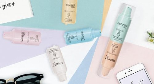 TwinSet airless duo, la solution d'Aptar pour l'hygiène et le soin des mains