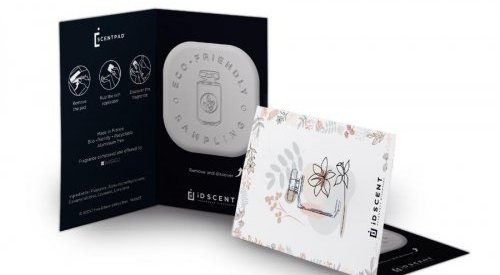 iD Scent creates eco-friendly and long-lasting perfume sampling solutions